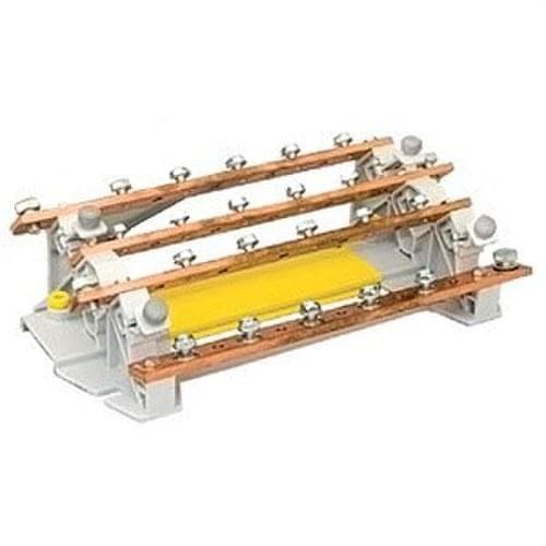 FLEXAQUICK - Repartidor tetrapolar Barra 20x5mm 250A 10M6 + 1M8