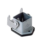ILME - Zócalo angular conector ILME 3P 10A metálico