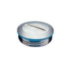 GAESTOPAS - Tapón ciego lateral níquel con junta tornillo M25x1,5