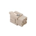 ILME - Soporte CQ 5P + TT para contactos H engastar 16A 230/400V