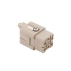 ILME - Soporte CQ 5P + TT para contactos M engastar 16A 230/400V