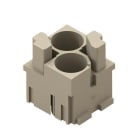 ILME - Soporte H 2 alojamientos para conector bus