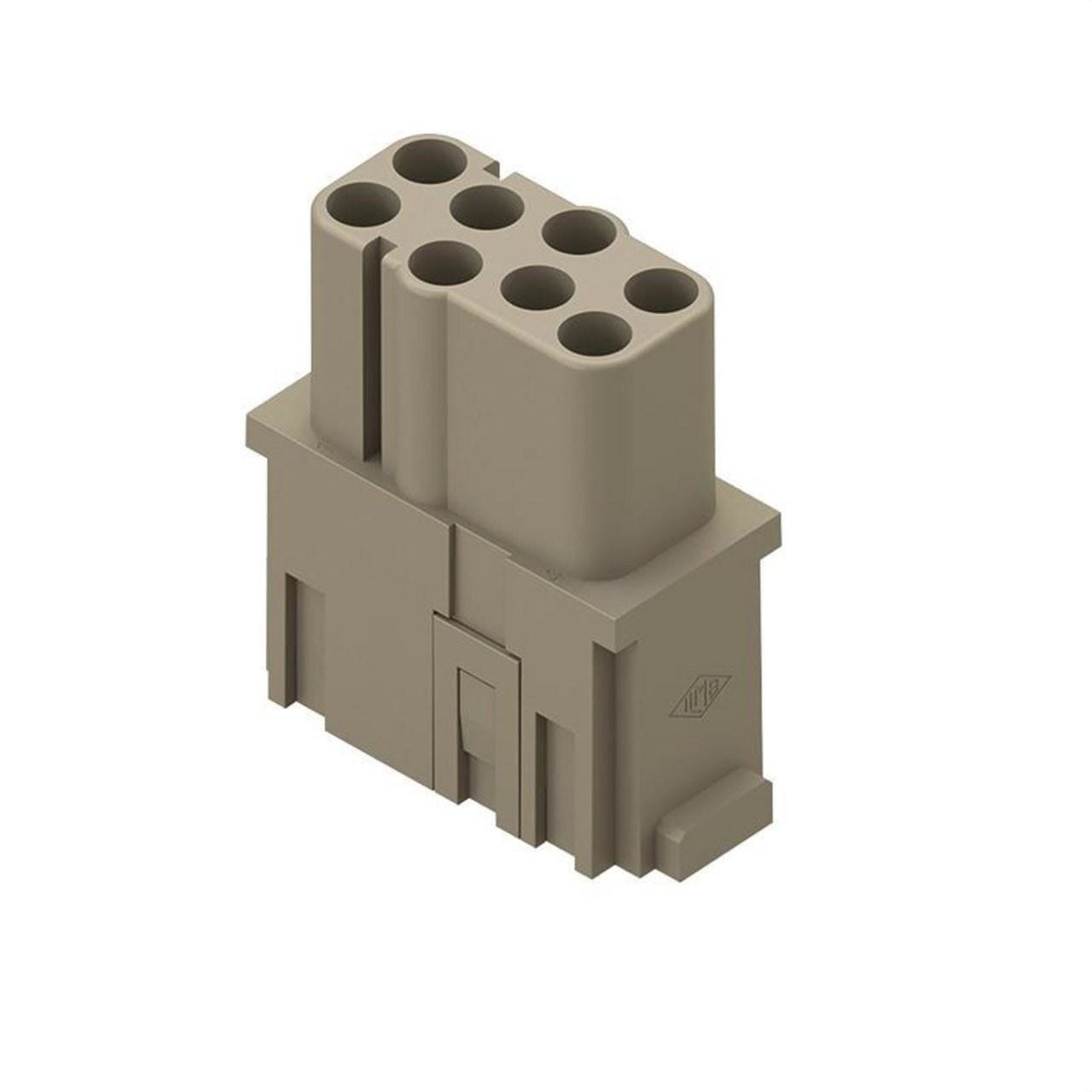 ILME - Soporte CX 16A 8P contacto M seccionador 0,5-4mm² 400V