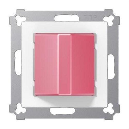 JUNG - Módulo de llamada blanco alpino para Series AS y A con indicación luminosa y/o acústica termoplástico (a prueba de golpes) extrabrillante
