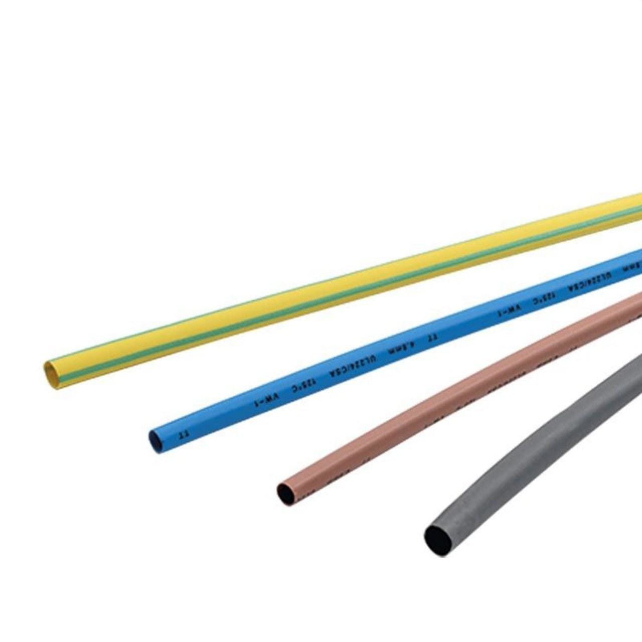 FLEXAQUICK - Tubo termorretractil 25,4mm gris Tiras