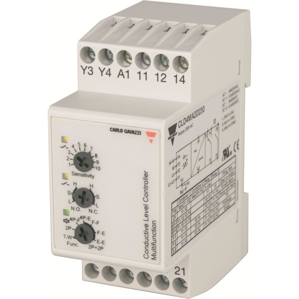 CARLO GAVAZZI - Controlador nivel con 2-4 puntos 24V CA/CC
