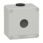 Schneider Electric - Caja vacía con 1 orificio gris