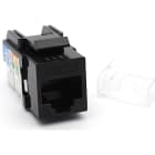 EXCEL - TOMA KEYSTONE CAT.6 UTP 90º NEGRO (PACK 24UD)