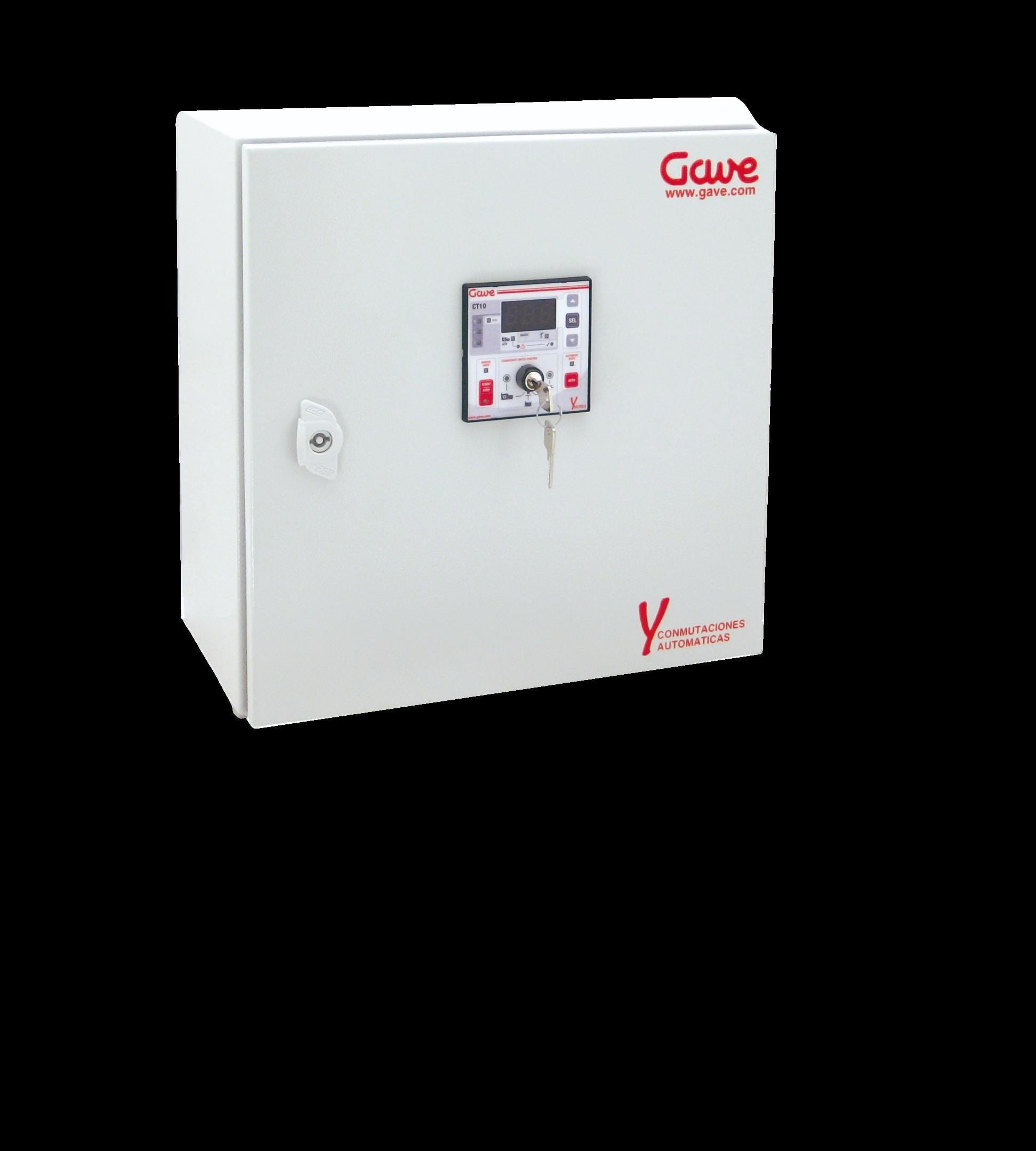 GAVE - CUADRO CON CENTRAL TRANSFERENCIA AUTOMATICA 4P 125A
