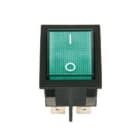 GAVE - INTERRUPTOR TECLA LUMINOSO 2P ROJO
