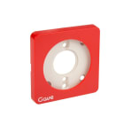 GAVE - PLACA NV D1 SIN INSCRIPCIONES C/ROJO