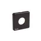 GAVE - PLACA NV D0 SIN INSCRIPCIONES CARATULA NEGRA TORNILLO