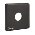 GAVE - PLACA NV D1 SIN INSCRIPCIONES CARATULA NEGRA TORNILLO