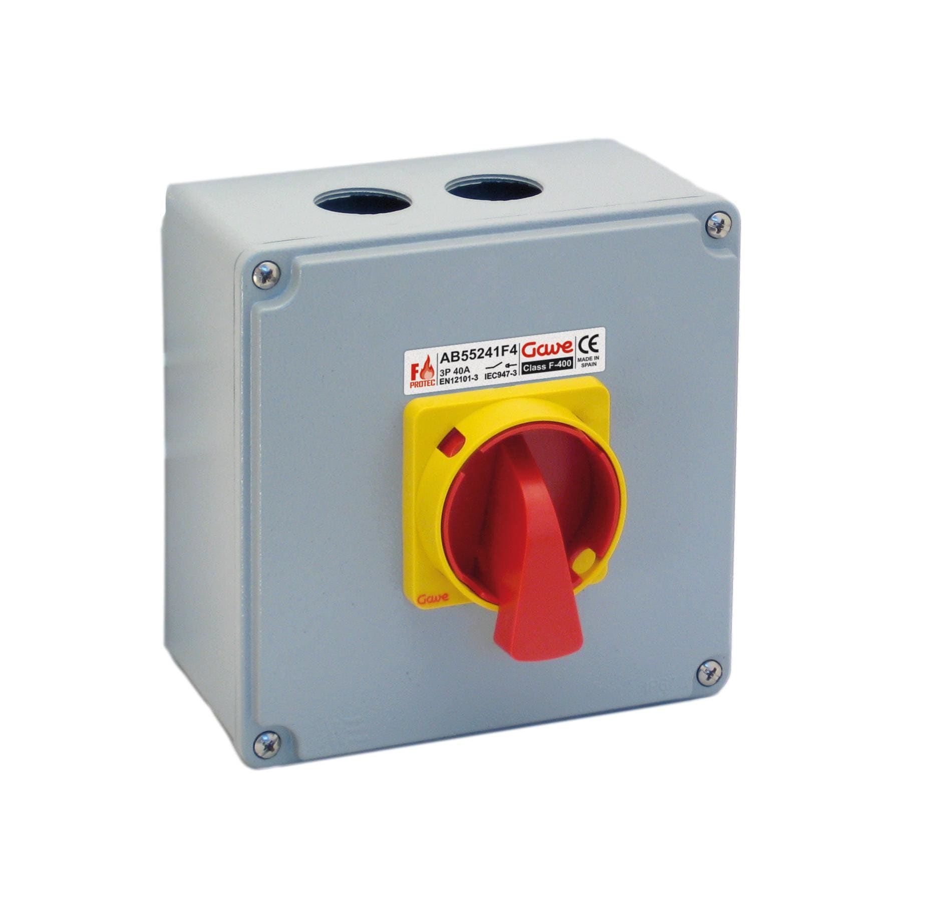 GAVE - INTERRUPTOR  6P 25A D0 F400 PROTEC
