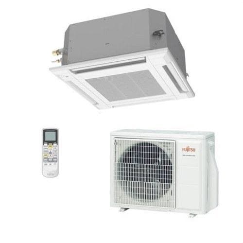 FUJITSU - Conjunto AUXG24KVLA+AOYG24KATA 1x1 AUY71-KA split cassette inverter