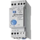 FINDER - Relé de control de nivel SERIE 72, sensibilidad ajustable (5...150)Kiloohmios, 1 contacto conmutado, AgCdO, 24V AC