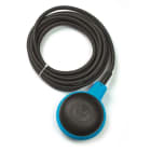 FINDER - Regulador de nivel por flotador con doble cámara SERIE 72, 1 contacto conmutado, cable 10m, PVC Contrapeso (230g) incluido