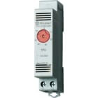 FINDER - Termostato de cuadro SERIE 7T para control térmico, 1NC, temperatura regulable, 0 a +60°C