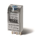 FINDER - Módulo temporizador bifunción SERIE 86 para utilizar con relé y zócalo, 12...24V AC/DC