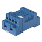 FINDER - Zócalo SERIE 96 para relé 56.34, bornes a pletina, montaje en panel o carril 35mm, azul, 0.8Nm, cable 10mm (emb.brida metálica)