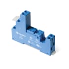 FINDER - Zócalo SERIE 97 para relé 46.52, bornes de jaula, montaje en panel o carril 35mm, azul, 0.8Nm, cable 8mm (emb.brida plástica)