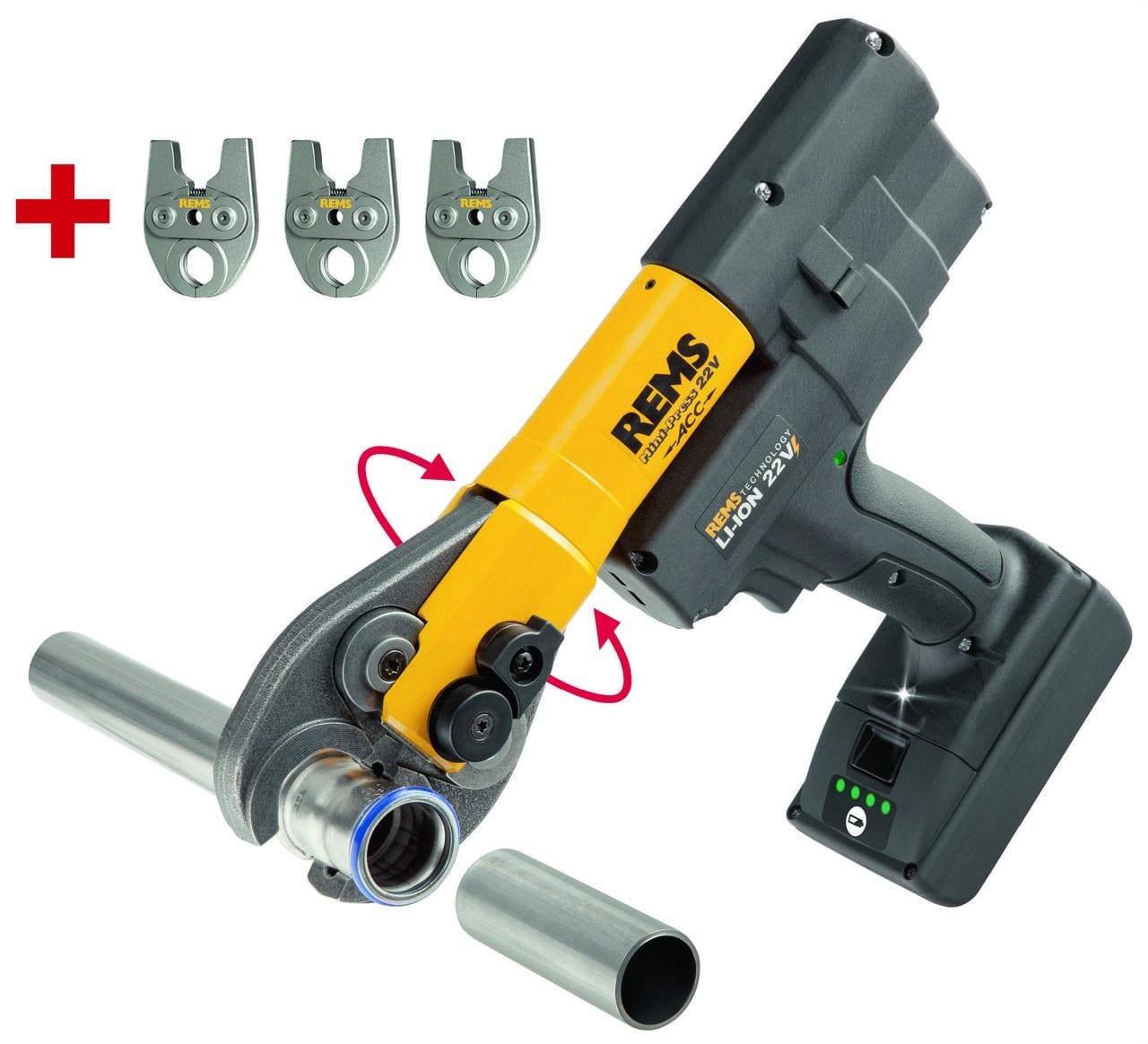 REMS - PRENSADORA RADIAL MINI-PRESS 22V