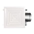 AIRZONE - Difusor cuadrado plenum aislado motorizado diámetro 300 blanco