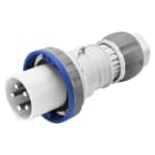 GEWISS - Clavija móvil recta HP 2P+T 125A 200-250V 50-60Hz 6h azul IP66/67/68/69