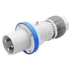 GEWISS - Clavija móvil recta HP 2P+T 63A 200-250V 50-60Hz 6h azul IP44/54