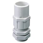 GEWISS - Prensaestopa de nylon con alojamiento para tubo rígido paso PG 13,5 con diámetro de 16mm gris RAL7035 IP66