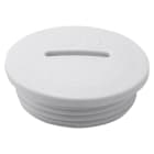 GEWISS - Tapón de cierre de nylon paso M25 gris RAL7035 IP65