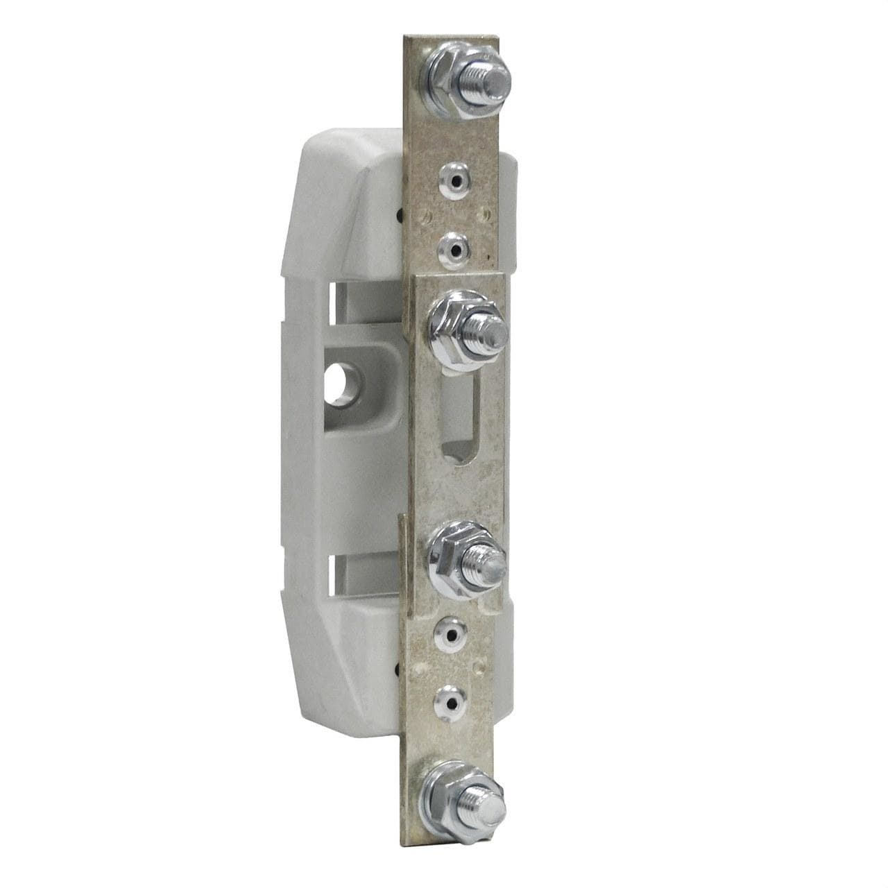GAVE - BASE PORTAFUSIBLE NH NEUTRO TAMAÑO 1   TORNILLO-TORNILLO M10