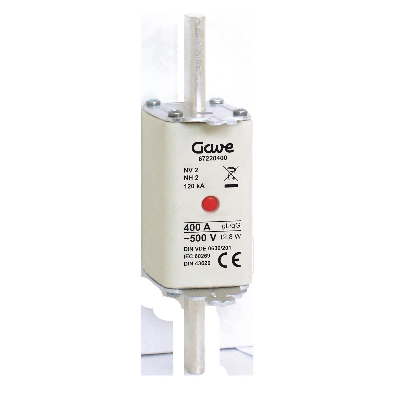 GAVE - FUSIBLE NH IND.FUSION 400A.GG T2