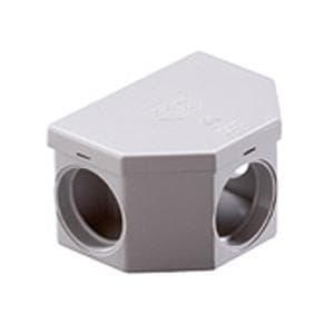 GEWISS - Caja TRIX con 3 entradas gris RAL7035 IP54