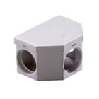 GEWISS - Caja TRIX con 3 entradas gris RAL7035 IP54