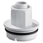 GEWISS - Racor vaina TRIX/QUADRIX MORBISX libre de halógenos con diámetro de 25mm gris RAL7035