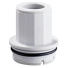 GEWISS - Racor tubo TRIX/QUADRIX MORBISX libre de halógenos con diámetro de 25mm gris RAL7035