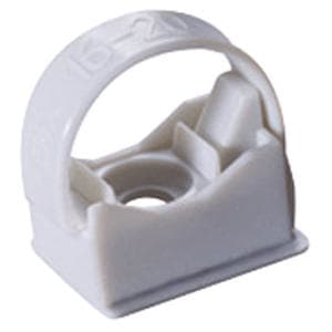 GEWISS - Collar de fijación en polímero con reapertura libre de halógenos para tubos con diámetro de 32-63mm gris RAL7035
