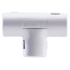 GEWISS - Junta en T inspeccionable RK con diámetro de 32mm gris RAL7035 IP40