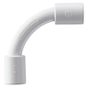 GEWISS - Curva MORBIDX libre de halógenos con diámetro de 50mm gris RAL7035 IP67