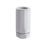 GEWISS - Racor tubo-caja MORBIDX libre de halógenos con diámetro de 50mm gris RAL7035 IP67