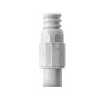 GEWISS - Racor tubo-vaina MORBIDX libre de halógenos con diámetro de 32mm gris RAL7035 IP67