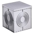 GEWISS - Arqueta cuadrada con fondo plano troquelado tapa de alta resistencia 200x200x200mm