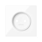 SIMON - Tapa SIMON 100 para base de enchufe bipolar blanco brillante