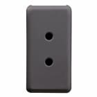 GEWISS - Toma SELV 2P 6A 24V 1 módulo negro