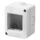 GEWISS - Caja autoportante 2 módulos en gris RAL 7035 IP40
