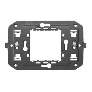 GEWISS - Soporte 2 módulos para caja rectangular