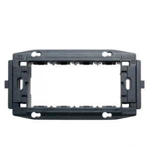 GEWISS - Soporte 6 módulos para caja rectangular