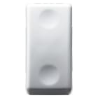 GEWISS - Conmutador 1P 250V AC de 16AX 1 módulo en blanco