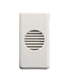 GEWISS - Zumbador 230V 50Hz 8VA 75dB (a 1m) 1 módulo en blanco